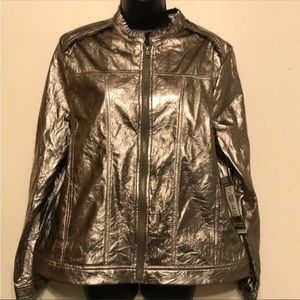 Erin London Gold Metal Works Jacket